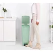BRABANTIA STEPUP pedálos műanyag szemetes 40 l - jáde zöld