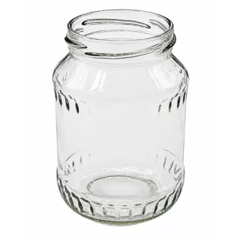  Befőttesüveg 0,37 L 10 darab/zsugorfólia-nem bontható 11,2x7,7 cm tető nélkül