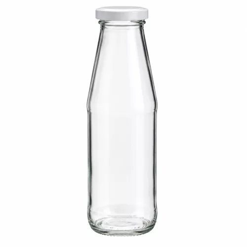 Paradicsomos üveg tetővel 0,72 L 6 darabos a csomg nem bontható 21,9x7,8 cm