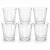 Mirelle bordázott üdítős és vizespohár készlet 6 db-os 240 ml