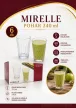 Mirelle bordázott üdítős és vizespohár készlet 6 db-os 240 ml