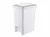 DÜNYA Slim pedálos szemetes 60 L 32x52x42,5 cm fehér