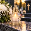 Üvegmécses műanyag fedéllel 6 db-os 18 óra égési idő