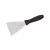 Paderno rozsdamentes spatula 12x10 cm /háromszög/
