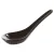 Paderno MELAMINE FEKETE étel kínáló kanál 13 cm