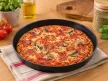 PADERNO Acél pizzasütő kerek 22x2,5 cm