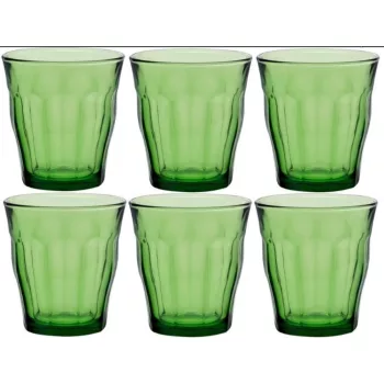 Duralex PICARDIE GREEN pohár 31 cl (6 db)