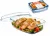 PYREX ESSEN Szögletes sütőtál fedővel 6,7 L14x37x22 cm áttetsző