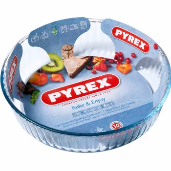 PYREX Kerek üveg sütőforma 2,1 L 26x5,8 cm 