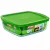PYREX COOK&STORE Szögletes sütőtál műnyag fedővel 2,2 L 7x25x22 cm