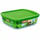 PYREX COOK&STORE Szögletes sütőtál műnyag fedővel 2,2 L 7x25x22 cm