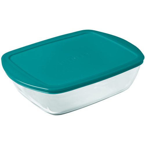 Pyrex COOK&STORE téglatest sütőtál+műa.tető 28x20x8cm 2,5l