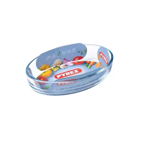 Pyrex PYREX ESSENTIALS ovál csuszatál 21×13 cm (0,5 liter)