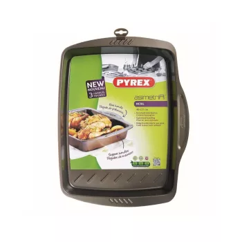 Pyrex ASIMETRIA bevonatos tepsi 40x31x6 cm