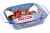 PYREX IRRES Szögletes sütőtál füles 2,2L 31x20x6 cm  áttetsző