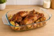 PYREX IRRES Szögletes sütőtál füles 2,2L 31x20x6 cm  áttetsző