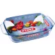 PYREX IRRES Szögletes sütőtál füllel 2,9 L 35x23x6 cm  