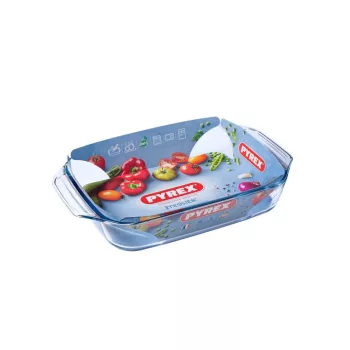 Pyrex IRRES szögl.sütőtál füles 39x28x7cm 4l