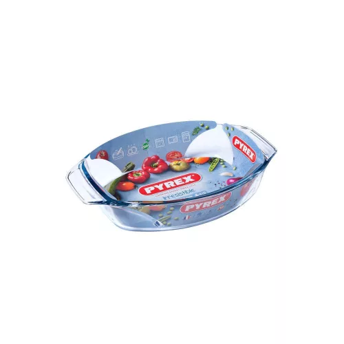 Pyrex IRRES ovál sütőtál füles 35x24x6cm 2,8 l