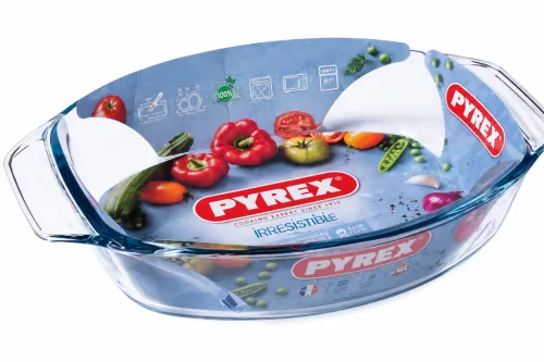PYREX IRRES Ovális füles sütőtál 2,8 L 35x24x6 cm 