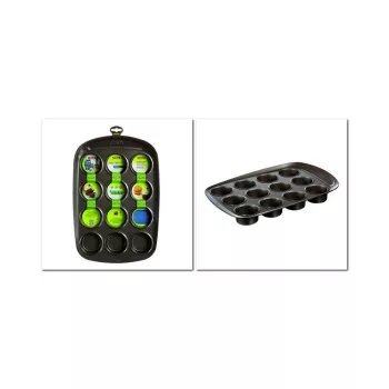 Pyrex ASIMETRIA bevonatos muffin sütőforma 12 lyukú