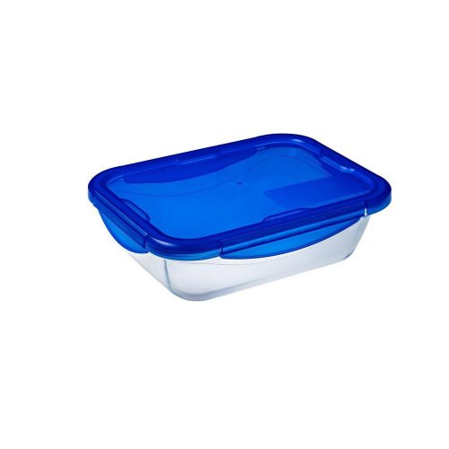 Pyrex COOK&GO téglatest sütőtál+műa.fedő 30x23x9cm 3,3l