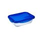 Pyrex COOK&GO téglatest sütőtál+műa.fedő 30x23x9cm 3,3l