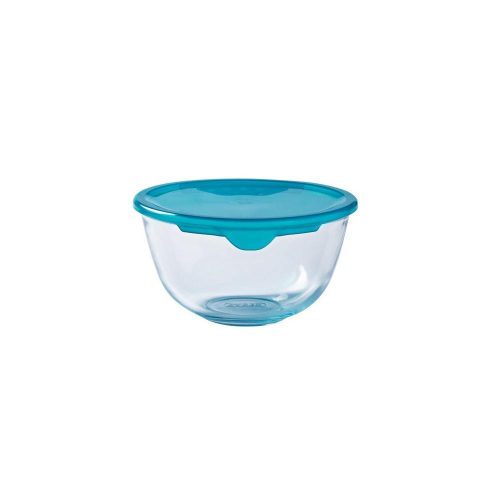 Pyrex PREP&STORE keverőtál, műanyag fedővel ø 14 cm (0,5 liter)