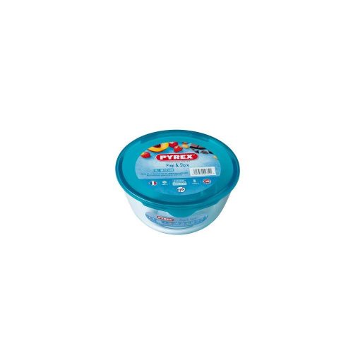 Pyrex PREP&STORE keverőtál, műanyag fedővel ø 17 cm (1 liter)