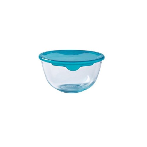 Pyrex PREP&STORE keverőtál, műanyag fedővel ø 21 cm (2 liter)