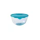Pyrex PREP&STORE keverőtál, műanyag fedővel ø 21 cm (2 liter)