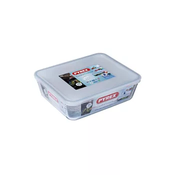   Pyrex COOK&FREEZE téglatest sütőtál+műa.tető 25x19x8 cm 2,6l