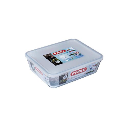 Pyrex COOK&FREEZE téglatest sütőtál+műa.tető 25x19x8 cm 2,6l