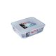 Pyrex COOK&FREEZE téglatest sütőtál+műa.tető 25x19x8 cm 2,6l