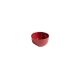 Pyrex kerámia souffle tálka 9cm CURVES RED