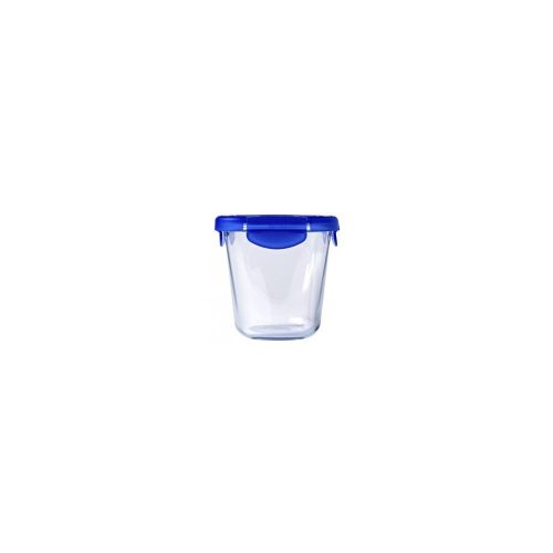 Pyrex COOK&GO szögletes magas+műa.fedő 12x12x12cm 0,8l