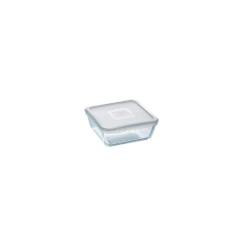 Pyrex COOK&FREEZE szögletes sütőtál+műa.tető 20x20cm 2 liter