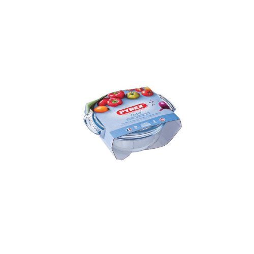 Pyrex kerek sütőtál+fedő 1,3 L (1l+0,3l ) /csom/