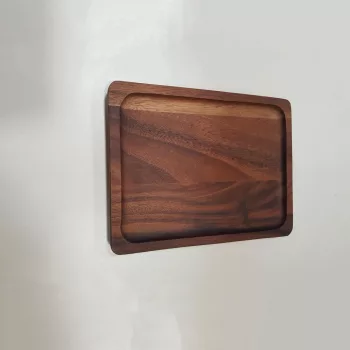 PARAWOOD Fa kínáló szögl. 20x26x2 cm