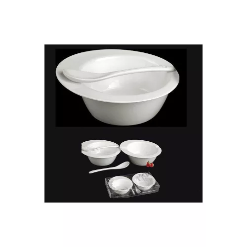 Express ONDA porcelán tálka+kanál 20 cl 2 db