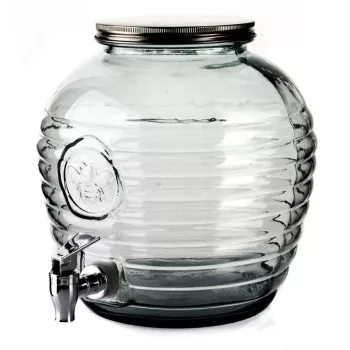 Vidrios San Miguel Zöld üveg csappal  8 liter ABEJA