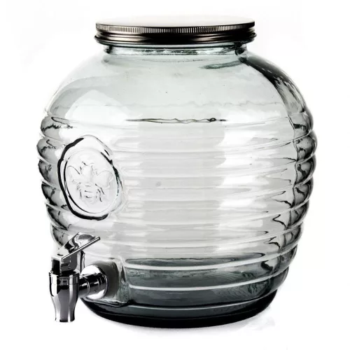 Vidrios San Miguel Zöld üveg csappal  8 liter ABEJA