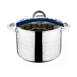 Blaumann GOURMET LINE rozsdamentes fazék üvegfedővel 12,5 L (BL-1012)