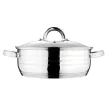 Blaumann GOURMET LINE rozsdamentes lábos üvegfedővel 3,75 L (BL-1003)