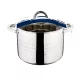 Blaumann GOURMET LINE rozsdamentes fazék üvegfedővel 7,7 L (BL-1010)