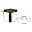 Blaumann GOURMET LINE rozsdamentes fazék üvegfedővel 7,7 L (BL-1010)