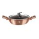 Berlinger Haus ROSE GOLD bevonatos SERPENYŐ 28 cm (szeletsütő) - INDUKCIÓS / BH-1519N /