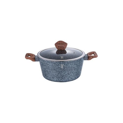 Berlinger Haus FOREST LINE bevonatos LÁBOS üvegfedővel 30 cm 8,0 l (indukciós) / BH-7150 /