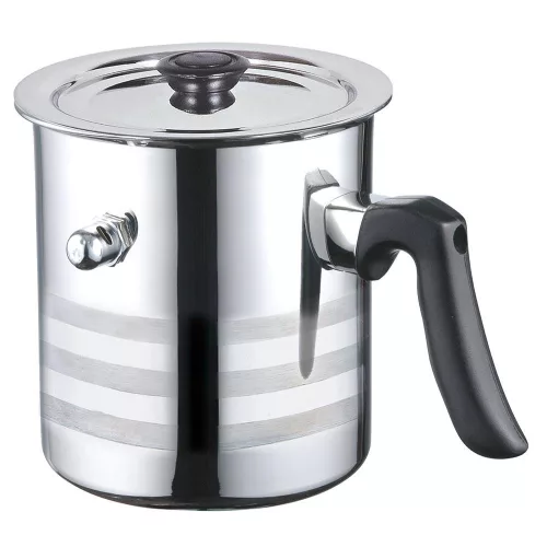 Blaumann Rozsdamentes tejforraló fedővel ø 16,5 cm, 2.0l duplafalú  / BL-3512/