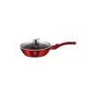 Berlinger Haus BURGUNDY bevonatos MÉLY SERPENYŐ Fedővel 24 cm (szeletsütő) - INDUKCIÓS / BH-1259N / ​